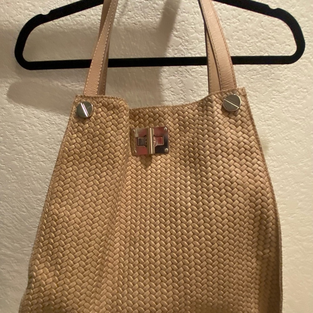 Large shoulder bag from Italy